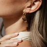 Серьги Lisette из 18-каратного золота 3