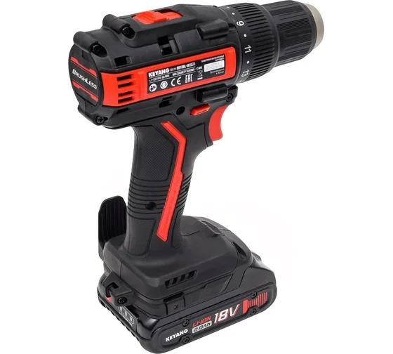 Дрель-шуруповерт Keyang DD18V Torque 18V Инструмент по видам работ 10 Лобзики 13