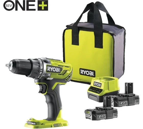 Дрель-шуруповерт Ryobi ONE+ R18DD7-120S 18V Болгарки (УШМ) 10